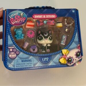 Littlest Pet Shop LPS Siamese Cat 260 Gen 7 Sweet & Stylish NIB Factory sealed